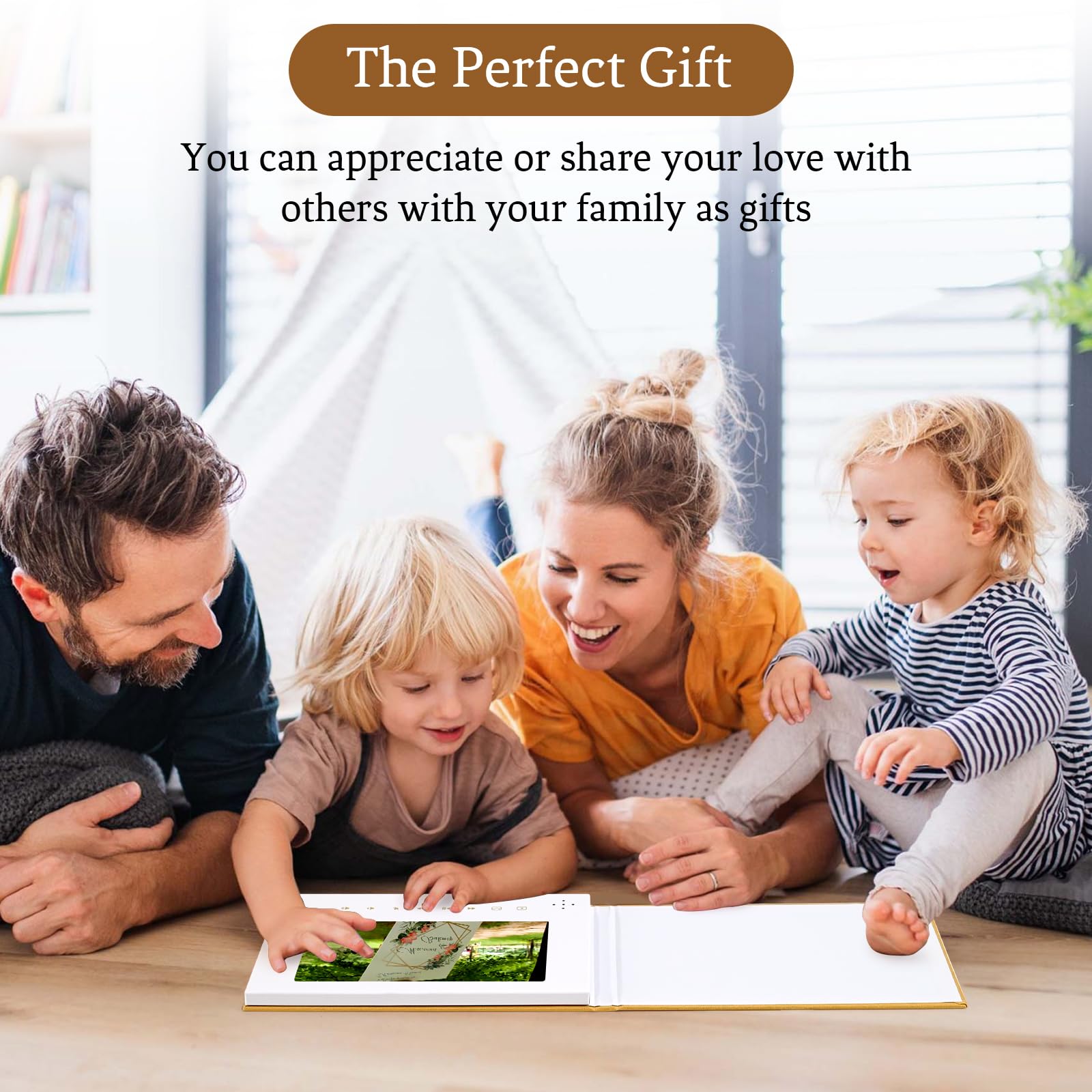 JTRF The Story of You USB upload port for easy memory additions without apps.