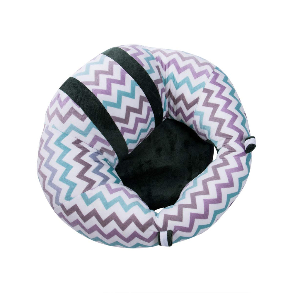 Juaugusep baby sitting support sofa with plush fabric for comfortable learning to sit