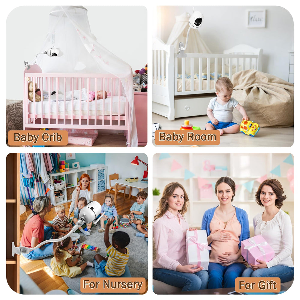 JUBOR compatibility list shows HelloBaby, VTech, TP-Link, Kasa and more