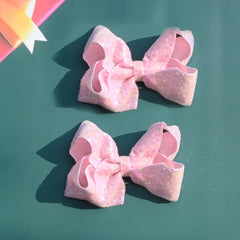 JUCCPUL toddler bows in hair perfect for pigtails and braids