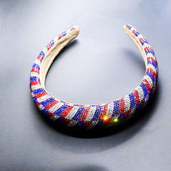 JUCCPUL headband suitable for parades and parties with festive sparkle.