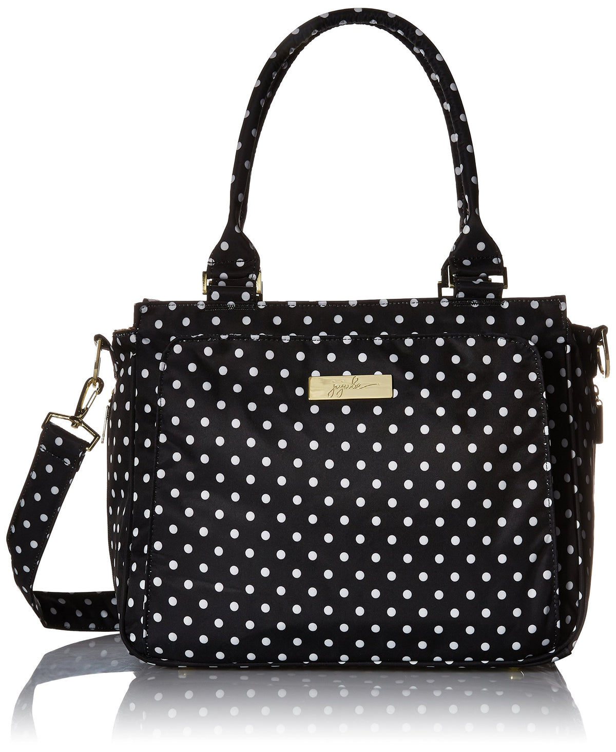 JuJuBe Be Classy Duchess bag front pocket with stretch key fob for quick access