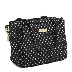 JuJuBe Duchess insulated bottle pockets keep beverages warm or cold