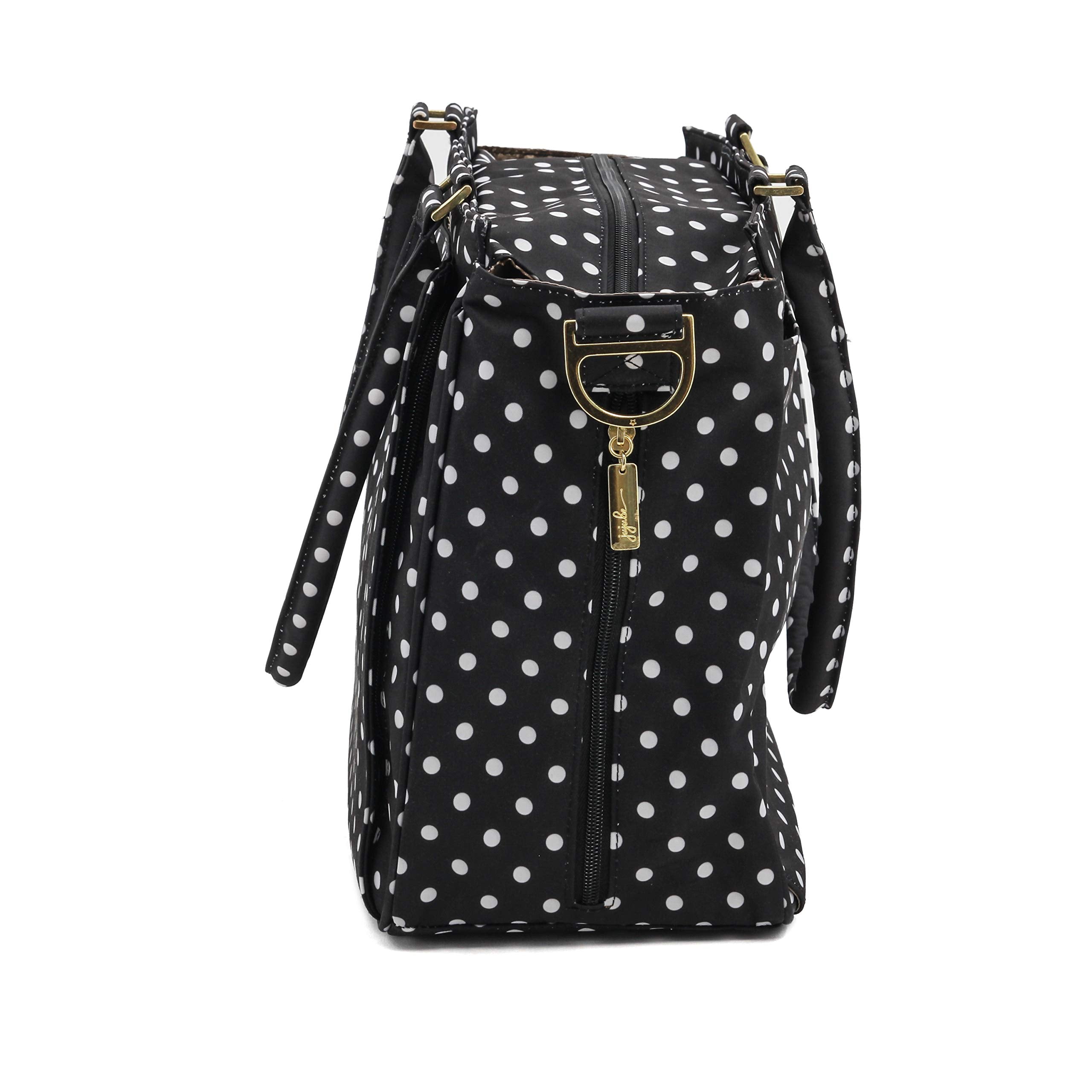 JuJuBe Duchess structured tote with luggage feet for stability