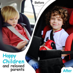 Julaiwy travel tray collapsible storage keeps the car tidy during trips
