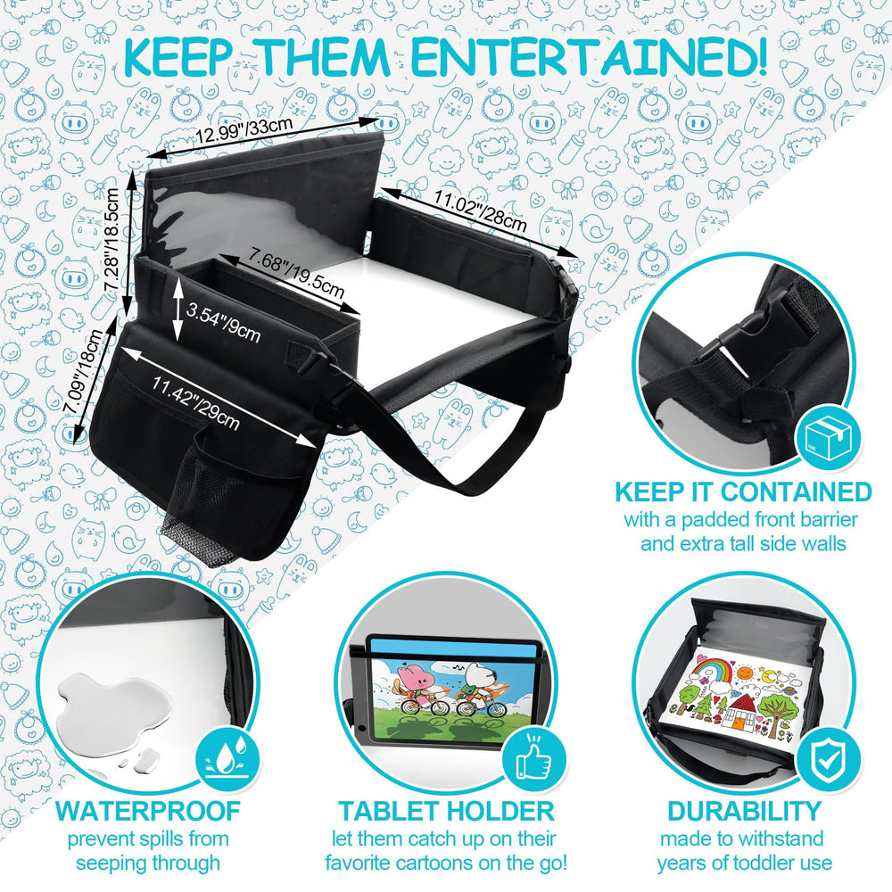 Julaiwy tray crafted from durable 600D oxford fabric