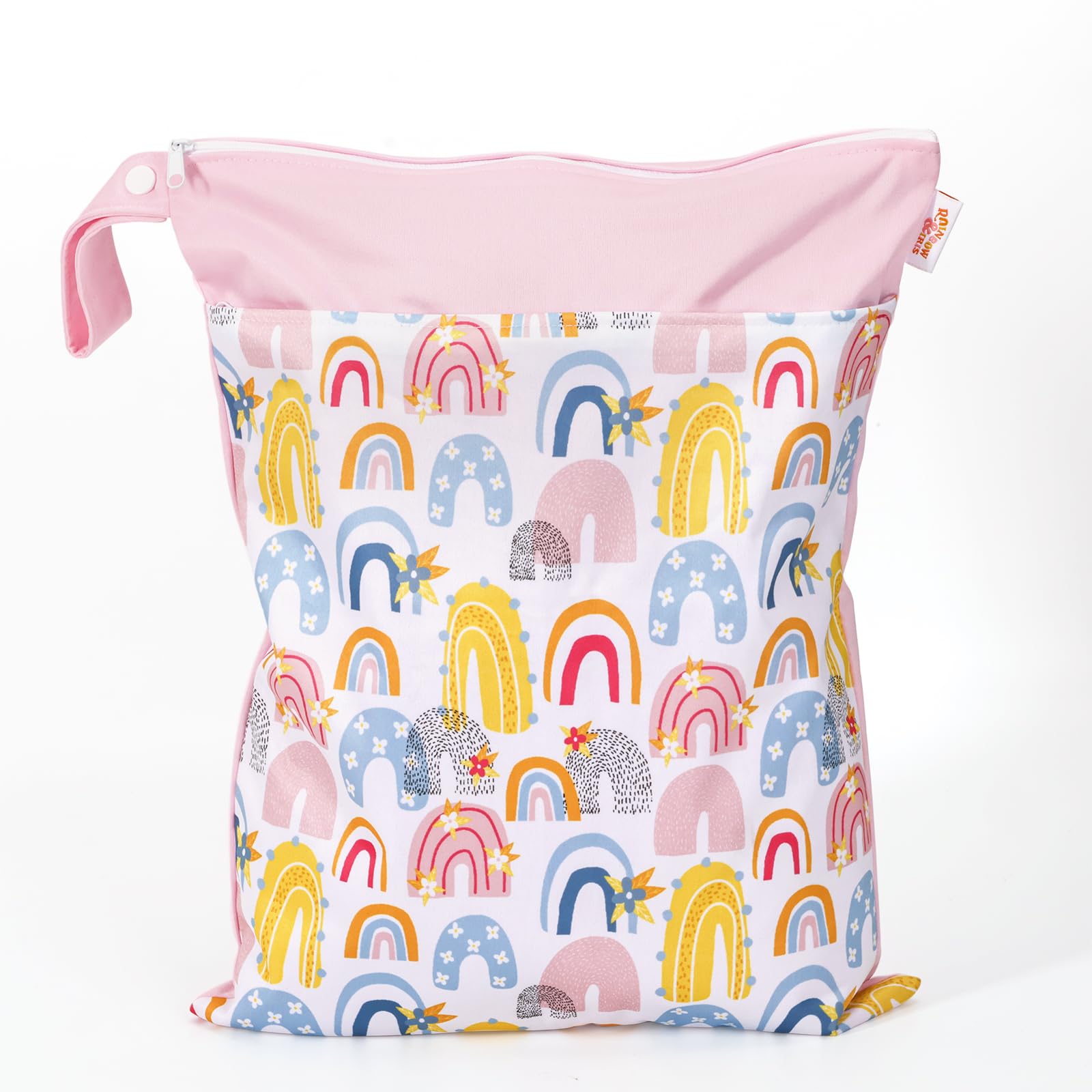 JuleLyn Wet Bag waterproof fabric protects contents at the beach.