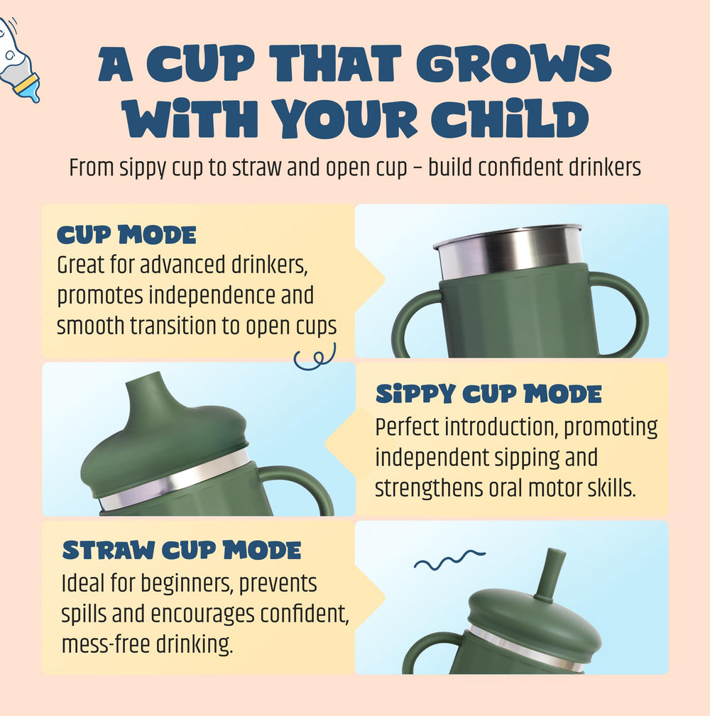 Jumble Dream sippy cup robust build resists drops and rough play