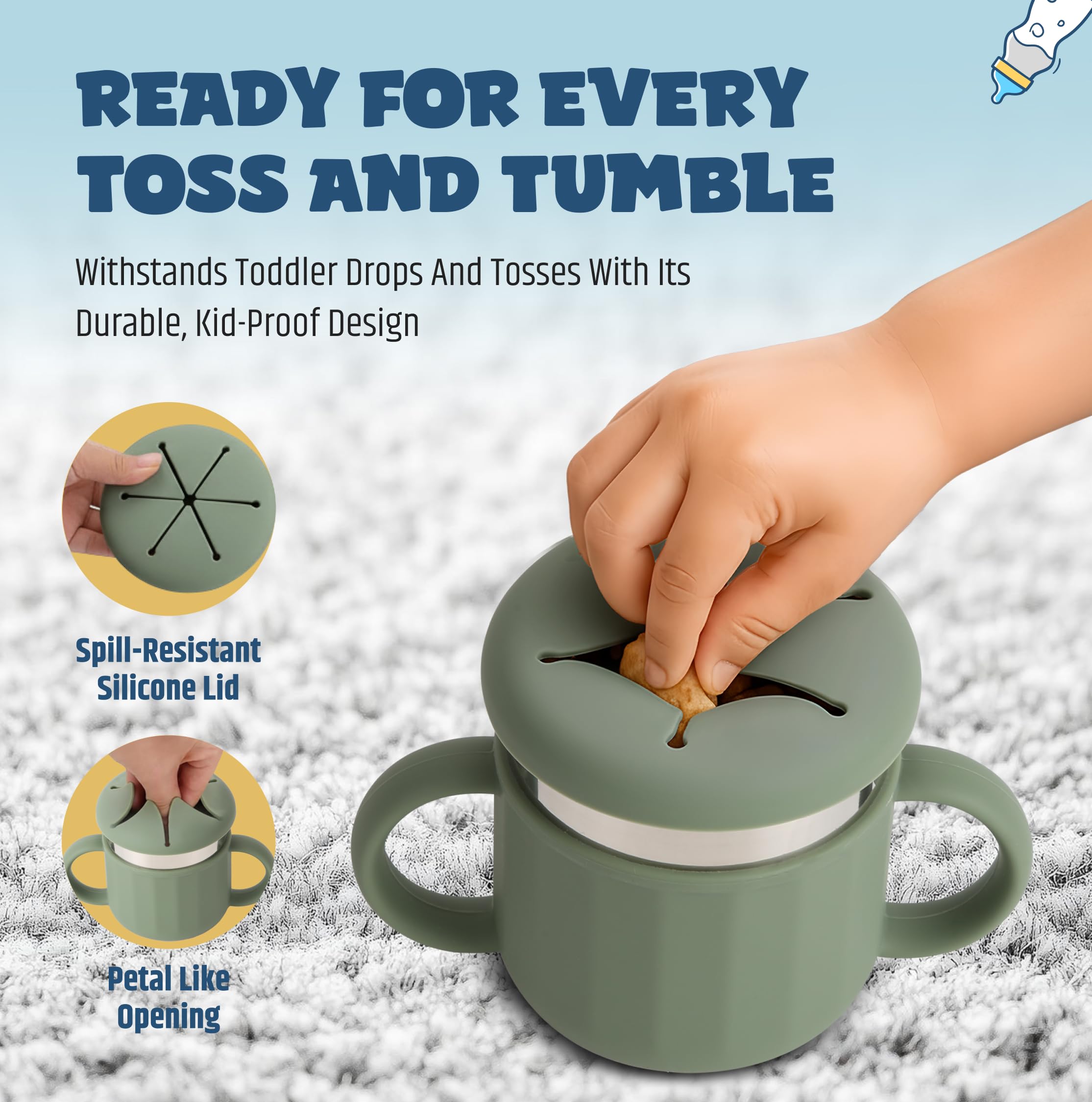 Jumble Dream snack cup crackers on table for quick, portable snacks.