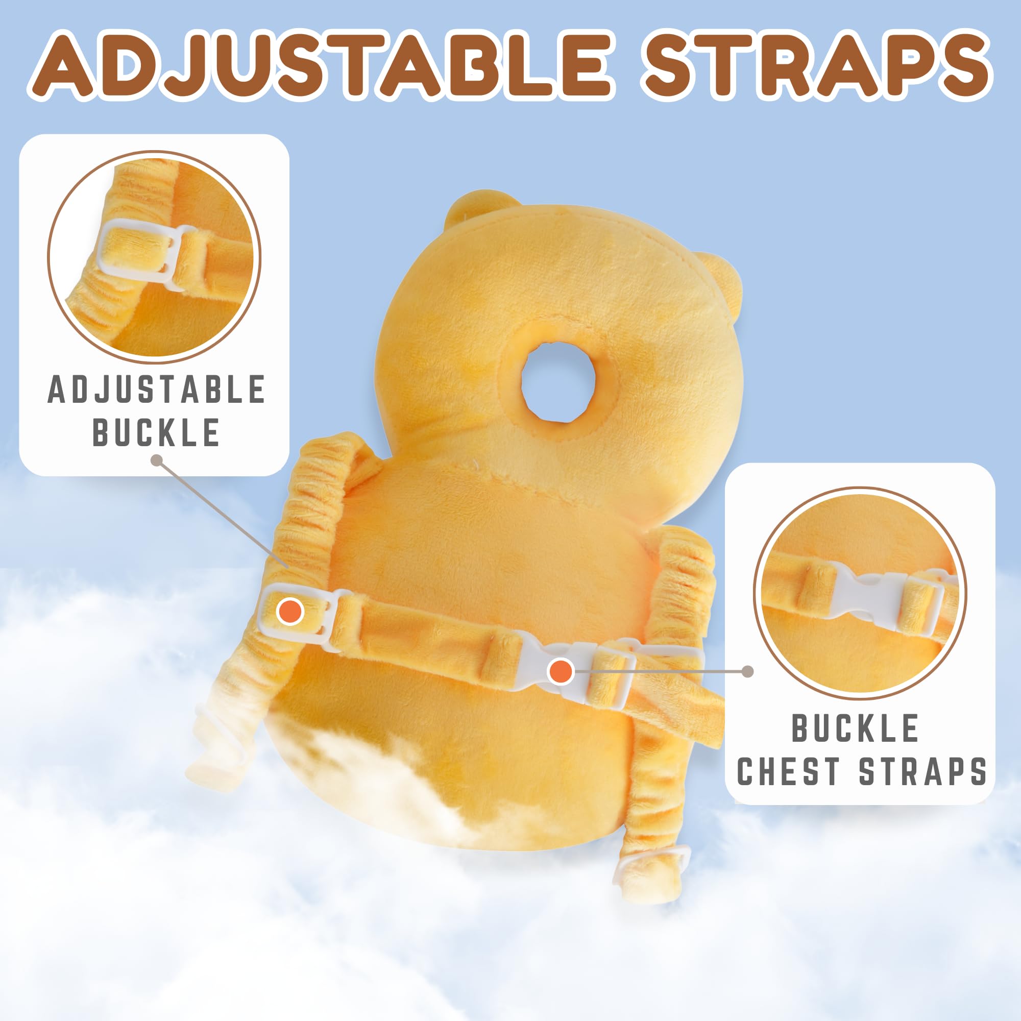 JumiLux adjustable safety strap ensures a secure, flexible fit.