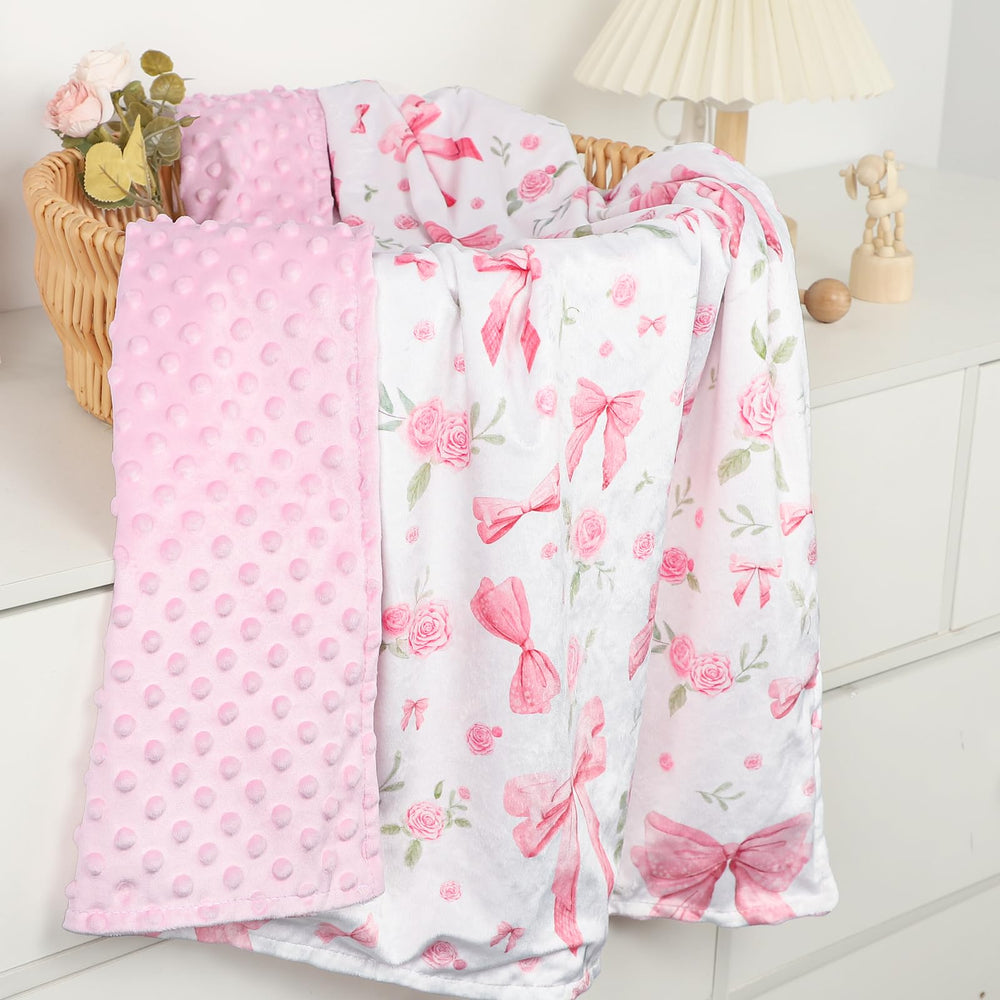 Jundetye blanket with dot-back texture offers breathable, lightweight warmth.