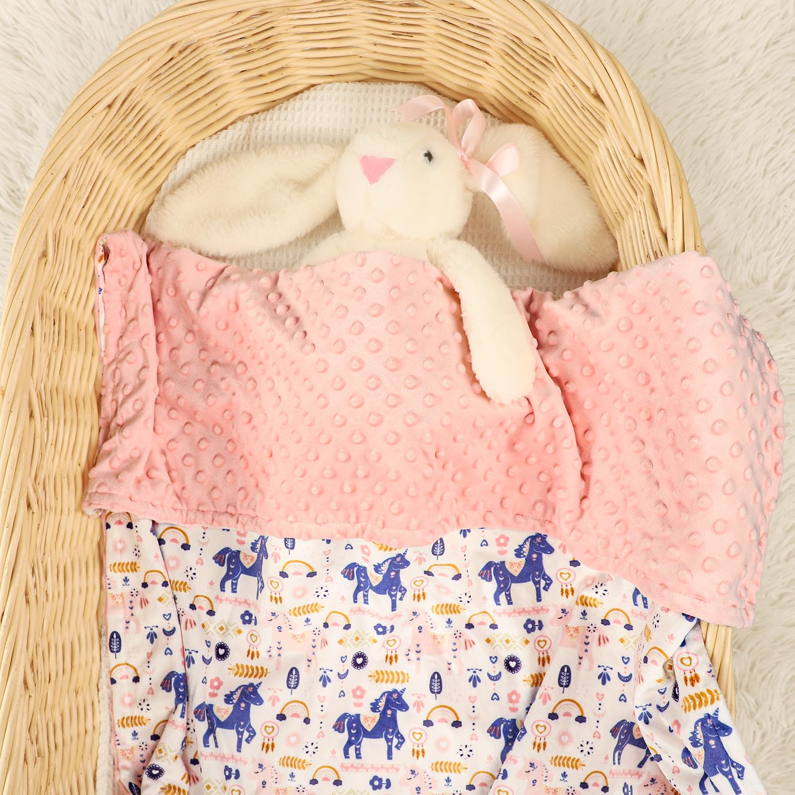Jundetye blanket care photo showing machine washable ease