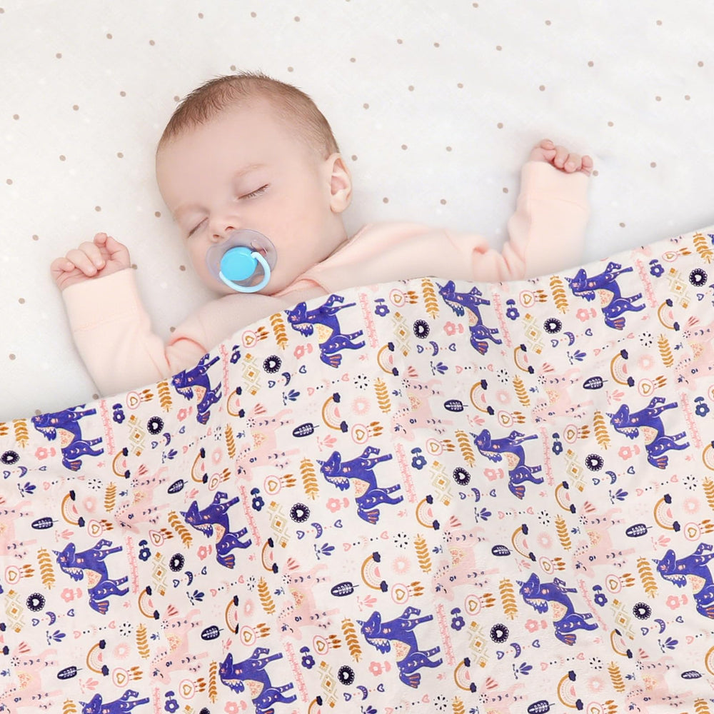 Jundetye blanket size 30x40 inches ideal for crib and nursery