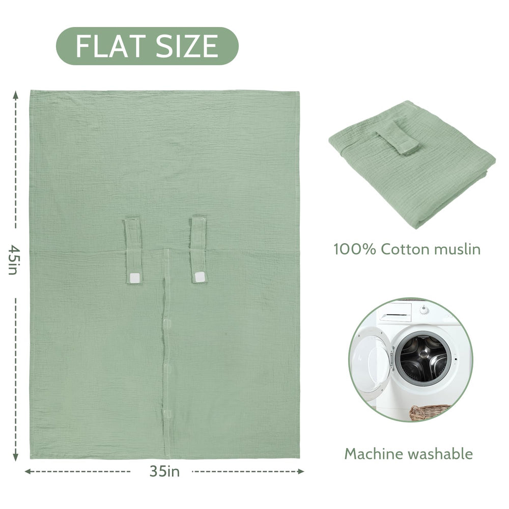 Jundetye soft baby blanket for cozy naps on the go