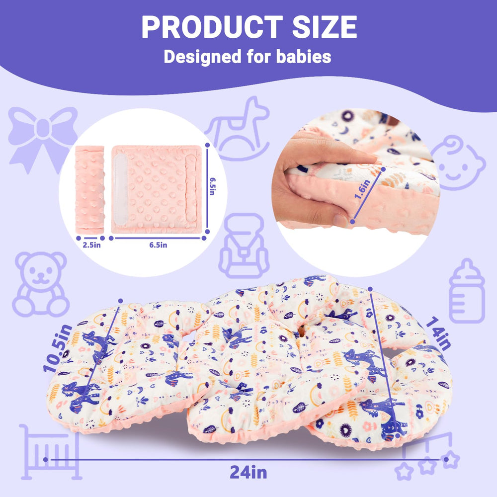 Jundetye boho unicorn front pattern adds cute style and comfort.