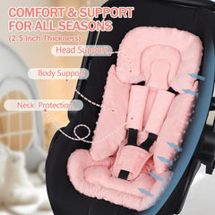 Jundetye buckle protection pad shields abdomen from buckle contact