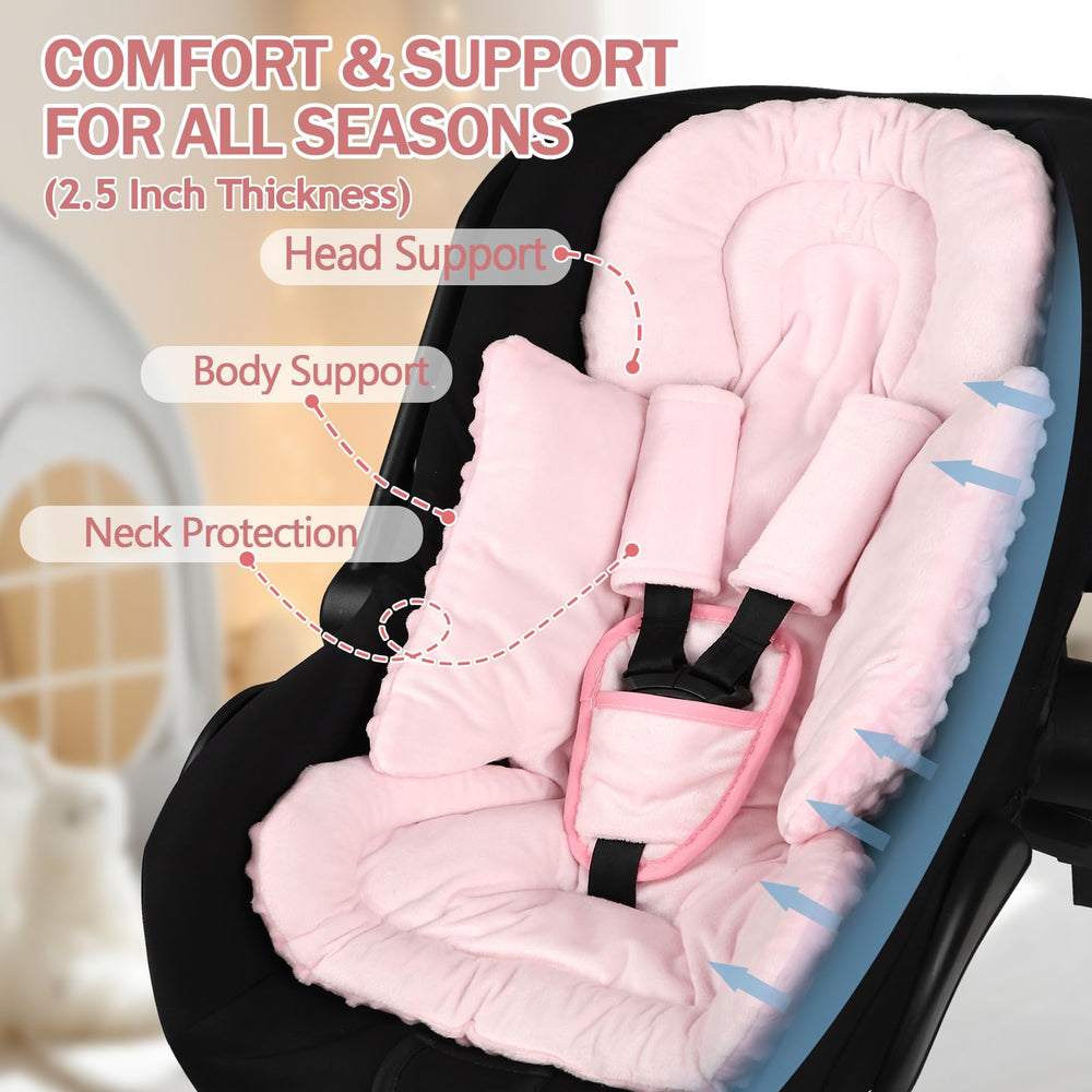 Jundetye buckle protection pad shields the abdomen from buckle rubbing