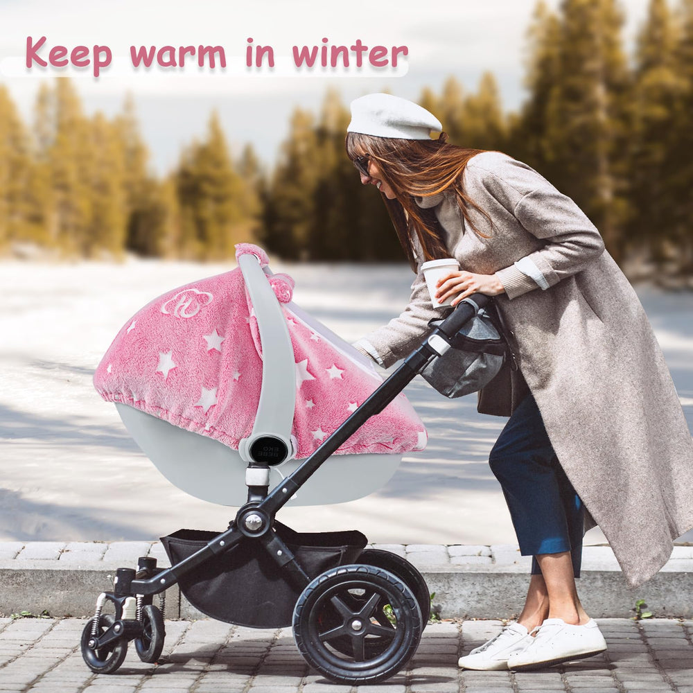 Jundetye 360-degree protection keeps baby comfortable indoors and outdoors.