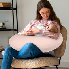 Jundetye concealed-zipper nursing slipcover for easy removal and washing.