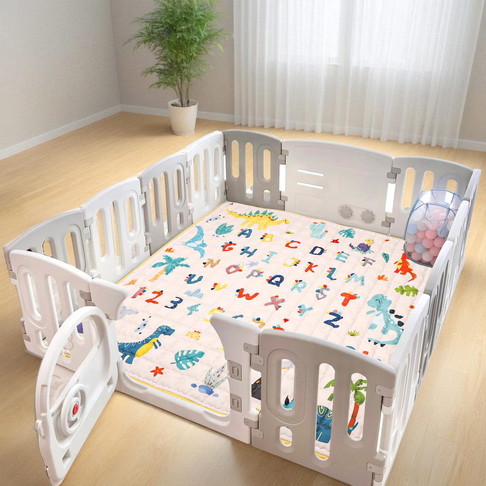 Jundetye durable construction supports long-lasting play sessions for babies.