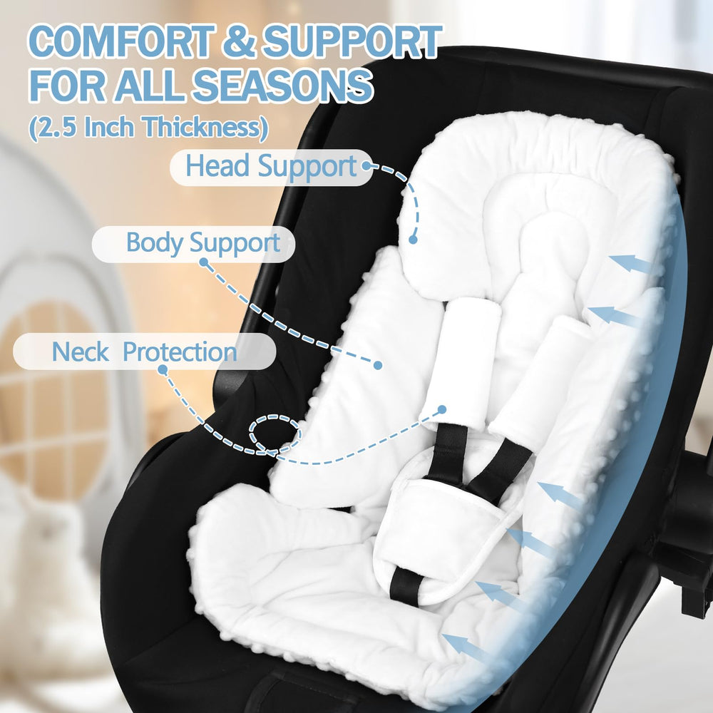 Jundetye head support offers gentle stability for tiny heads.