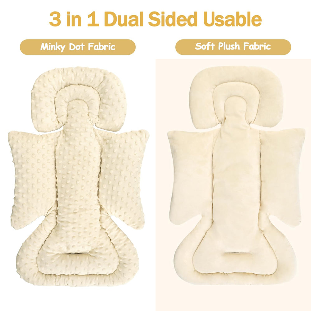 Jundetye head support offers gentle neck and head stabilization for babies