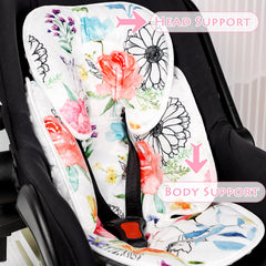 Jundetye 2-in-1 height adjustable design for growing baby.