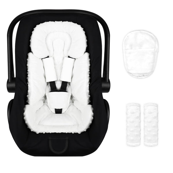 Jundetye infant car seat insert 3-in-1 for newborn comfort and support.