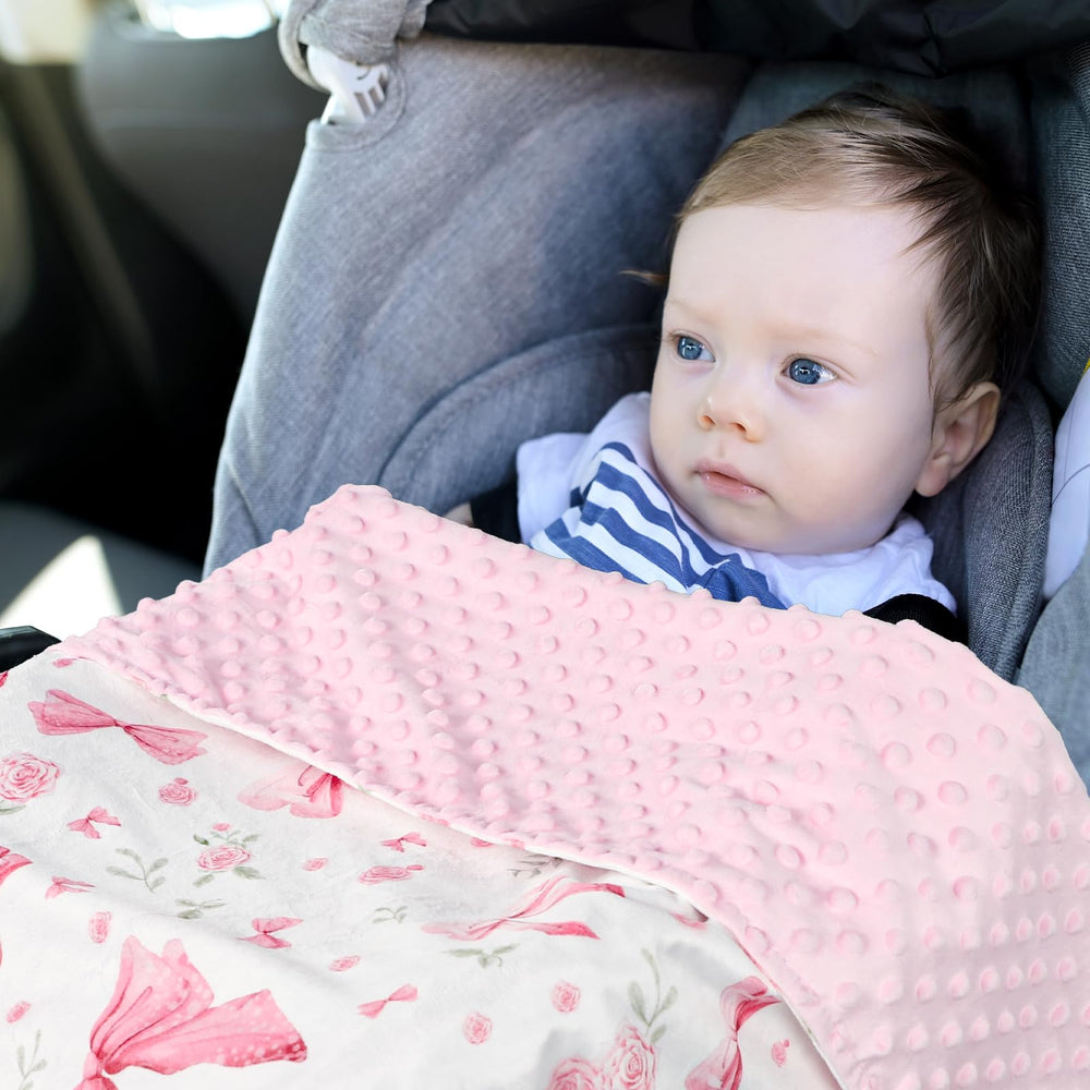 Jundetye baby blanket enhances nursery decor and travel comfort.