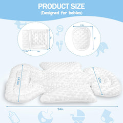 Jundetye protective pad shields baby's abdomen from buckle pressure.