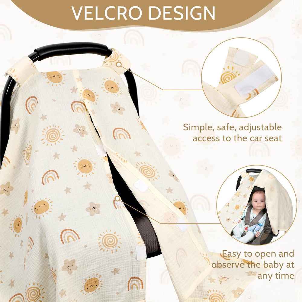 Jundetye soft baby blanket adds cozy comfort on the go