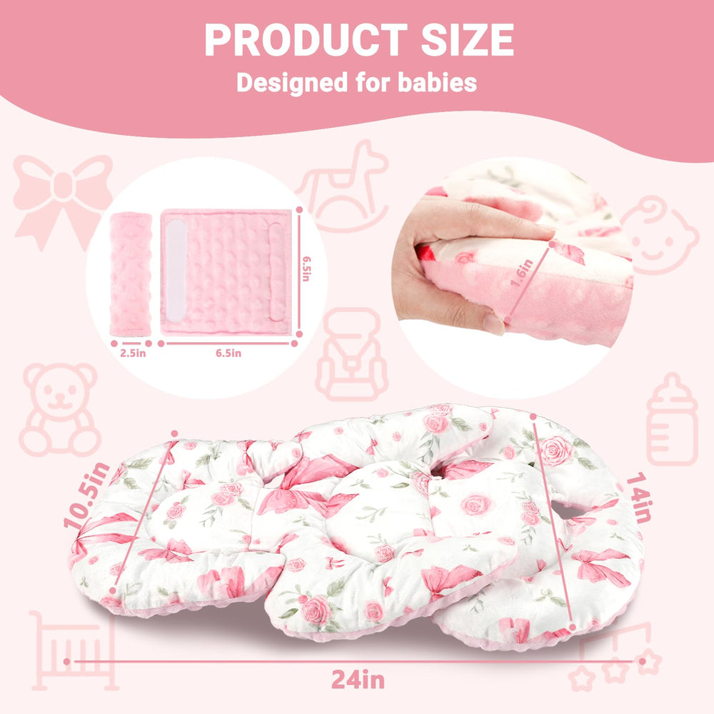 Jundetye strap pads 6.5-inch cushion protect against rubbing on sensitive skin.