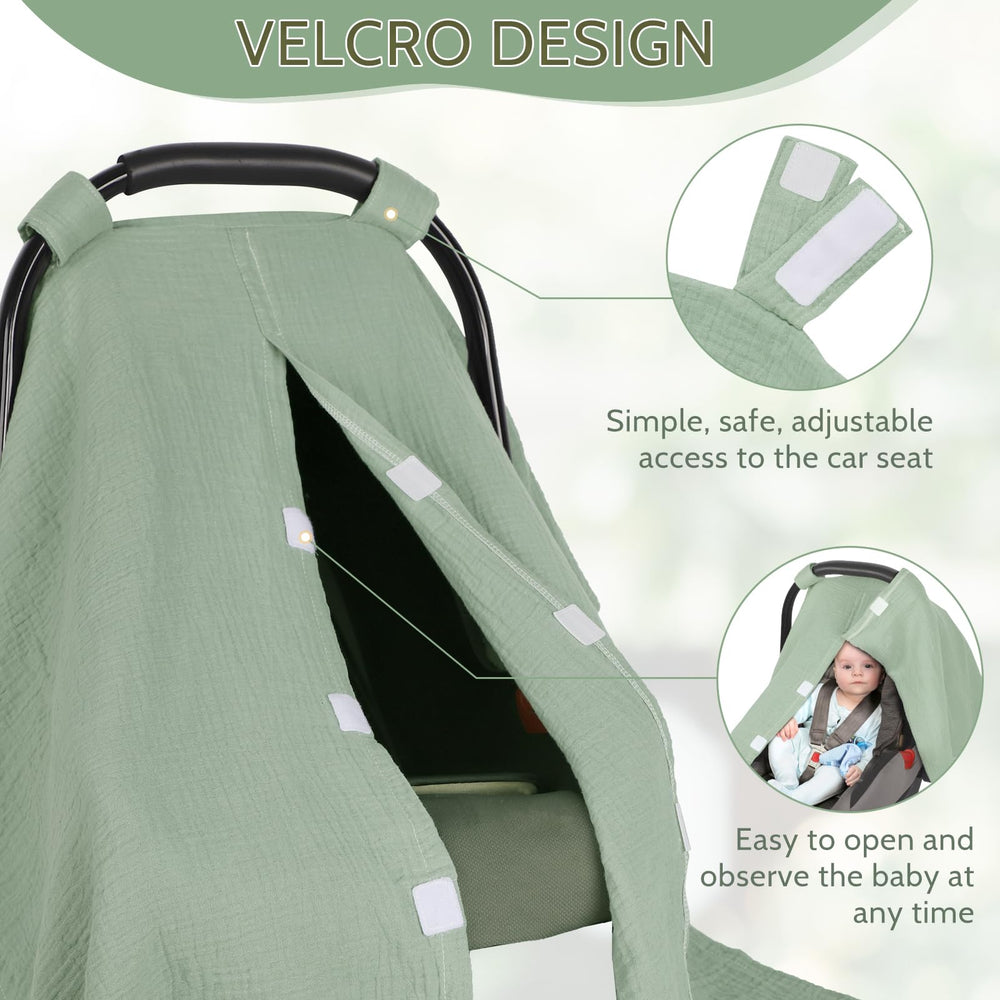 Jundetye stroller canopy offering light shade and airflow