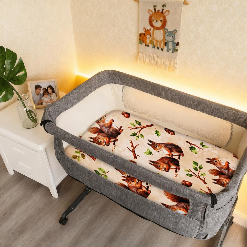 Two-pack bassinet sheets by JUNENGCHUANG for quick changes