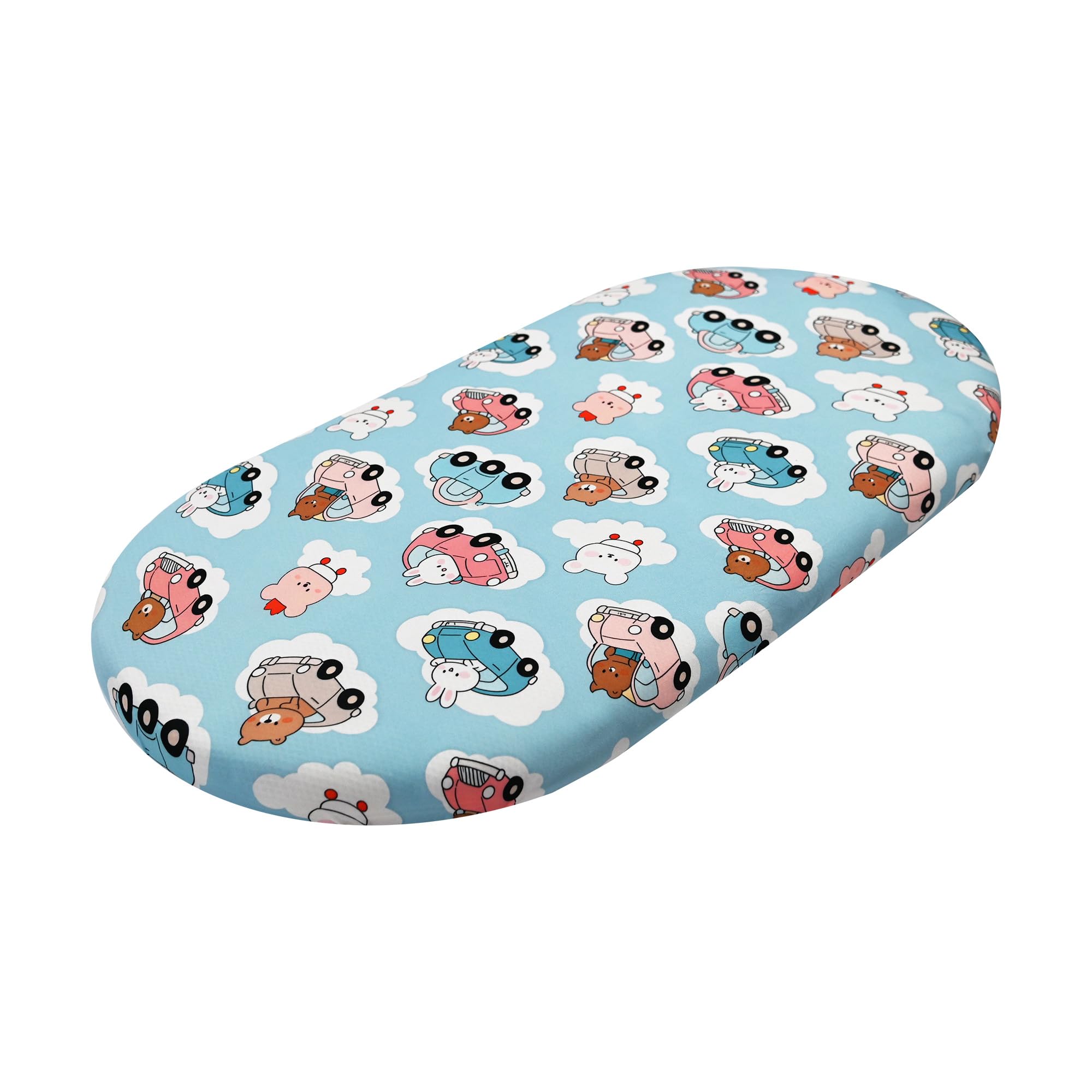 JUNENGCHUANG Graco-compatible sheet with secure elastic edges.