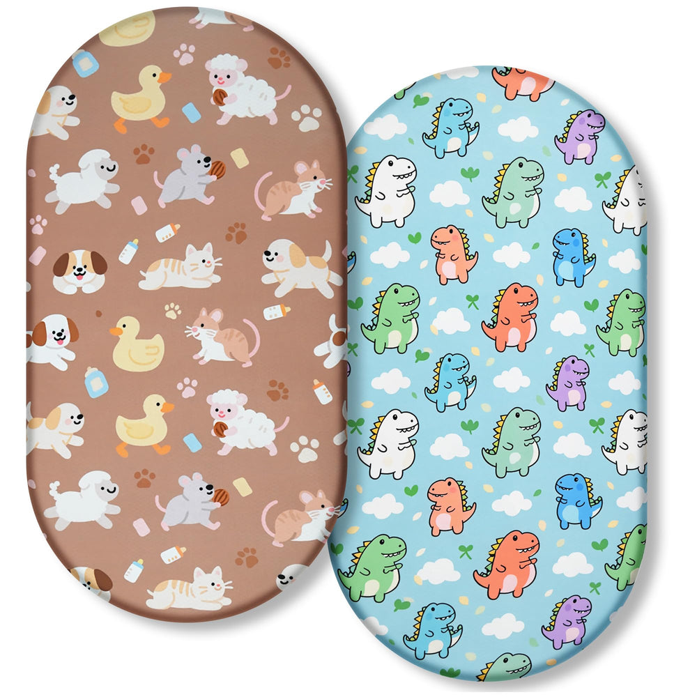 Junengchuang universal-fit bassinet sheets offer a snug, secure sleep surface
