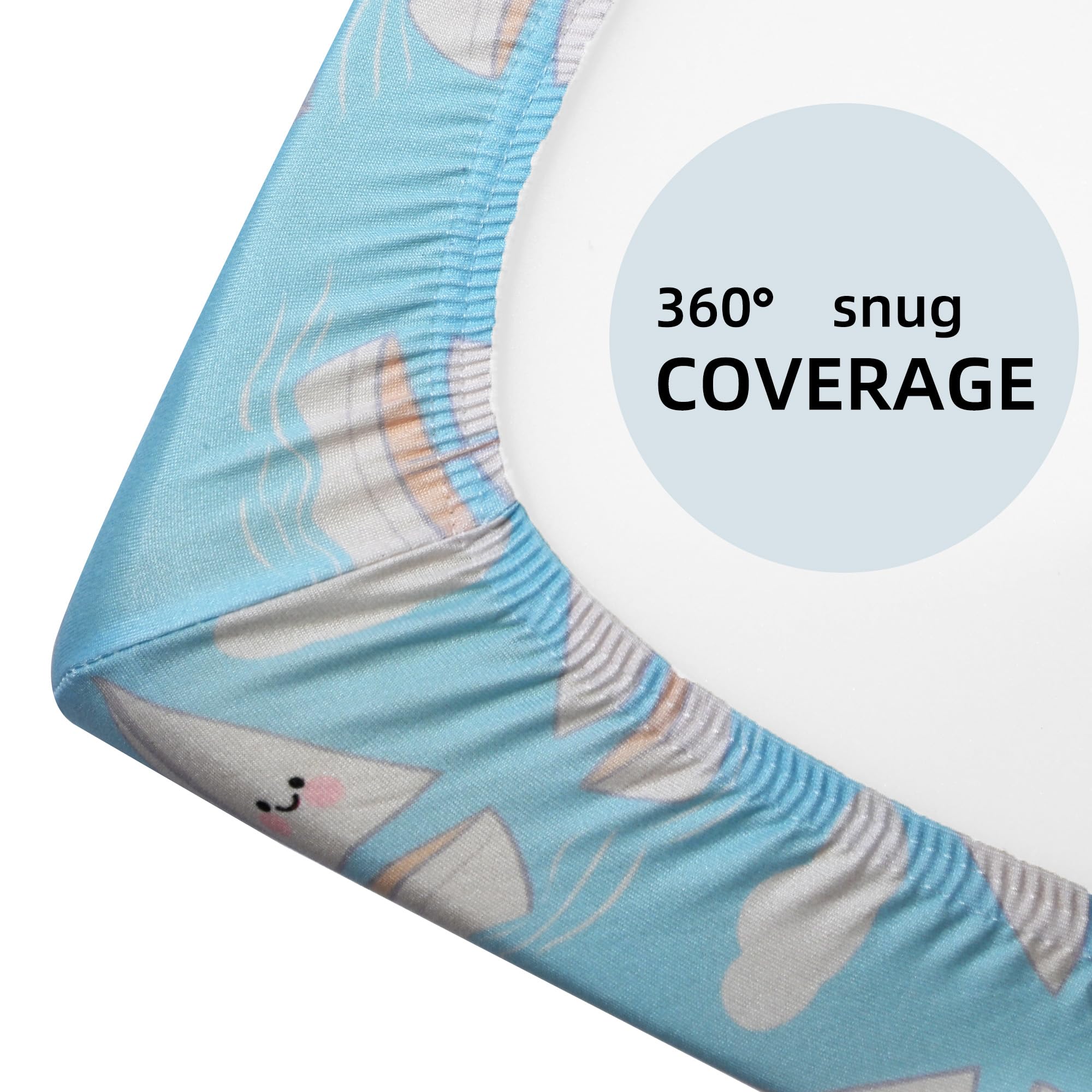 Junengchuang breathable fabric helps regulate baby temperature during naps.