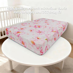 JUNENGCHUANG easy-change pack n play sheets for quick bed changes.