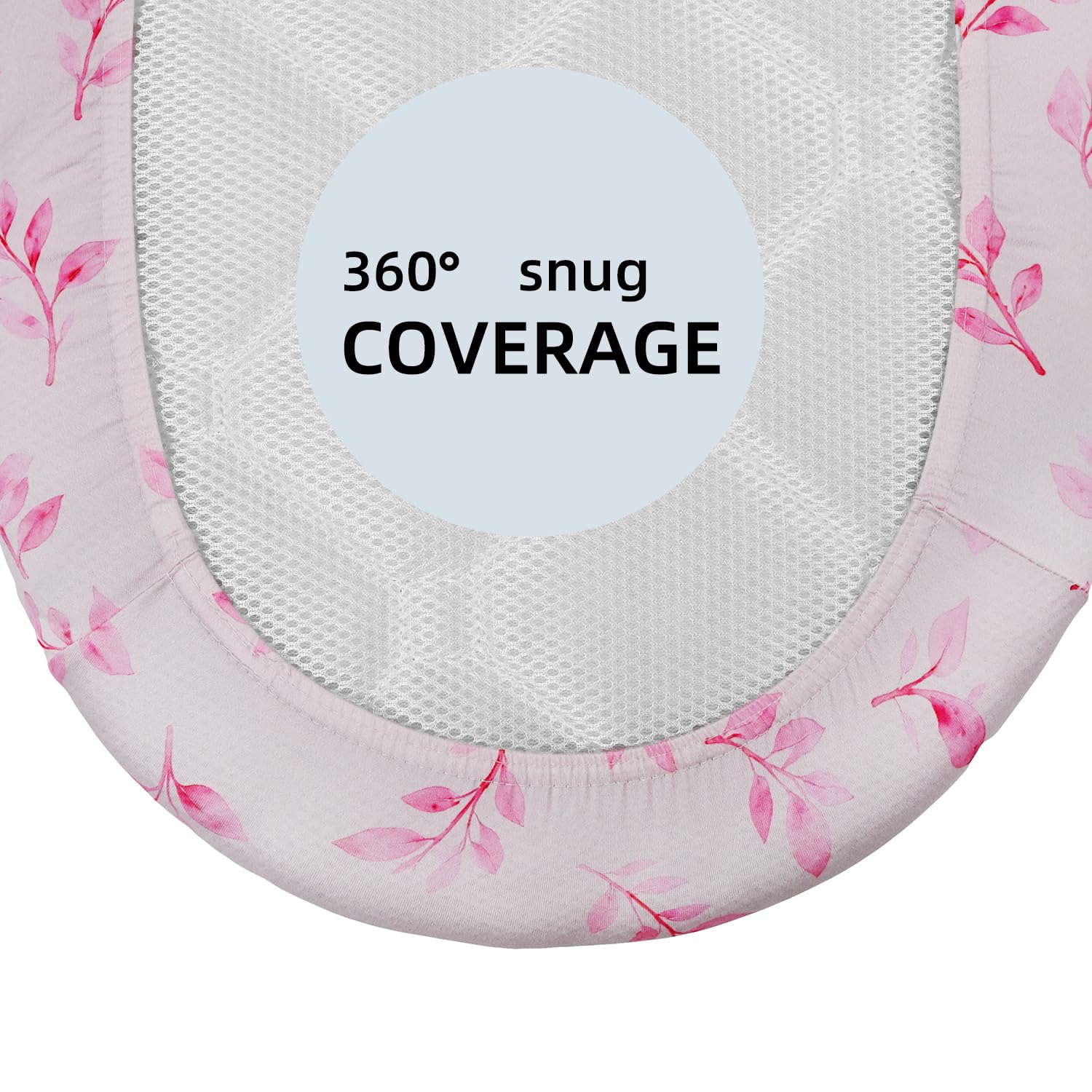 JUNENGCHUANG gender-neutral bassinet sheets to suit any nursery decor