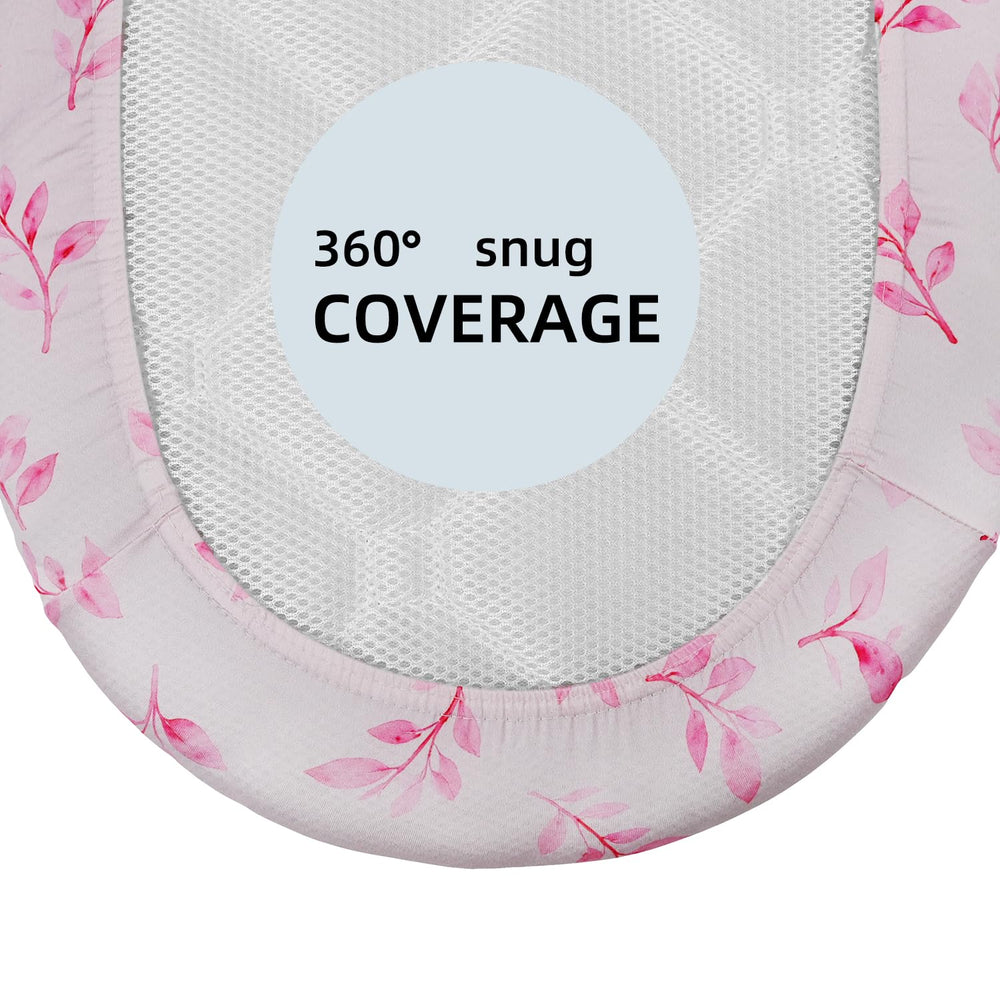 JUNENGCHUANG gender-neutral bassinet sheets to suit any nursery decor