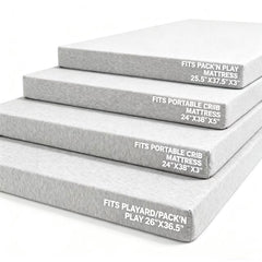 JUNENGCHUANG pack and play sheets two-pack set, easy rotation between washes.