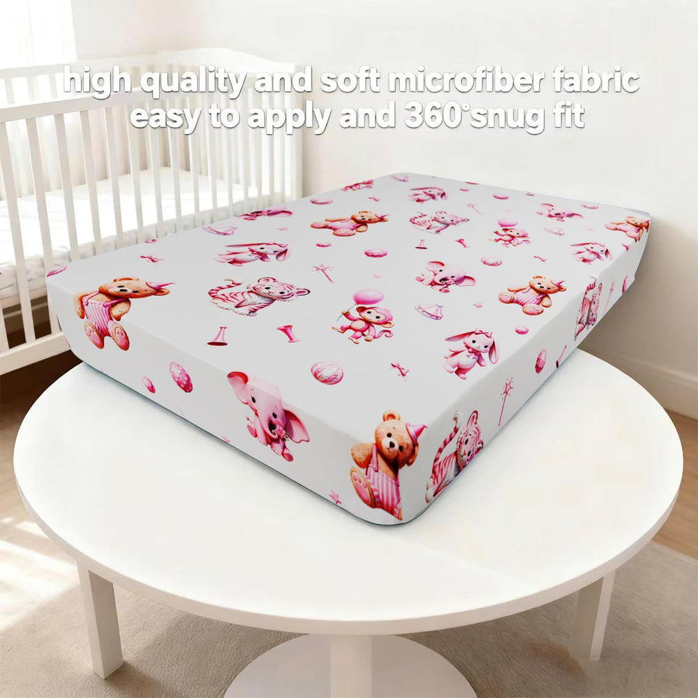 JUNENGCHUANG stretchy edges keep sheets secure during nightly diaper changes.