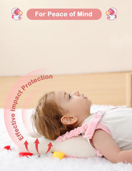 JunNeng head protector backpack in action during first steps.
