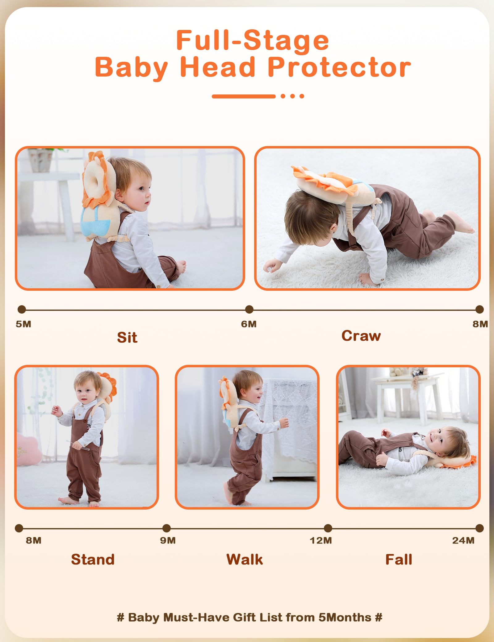 Soft padding keeps little heads comfortable during exploration.