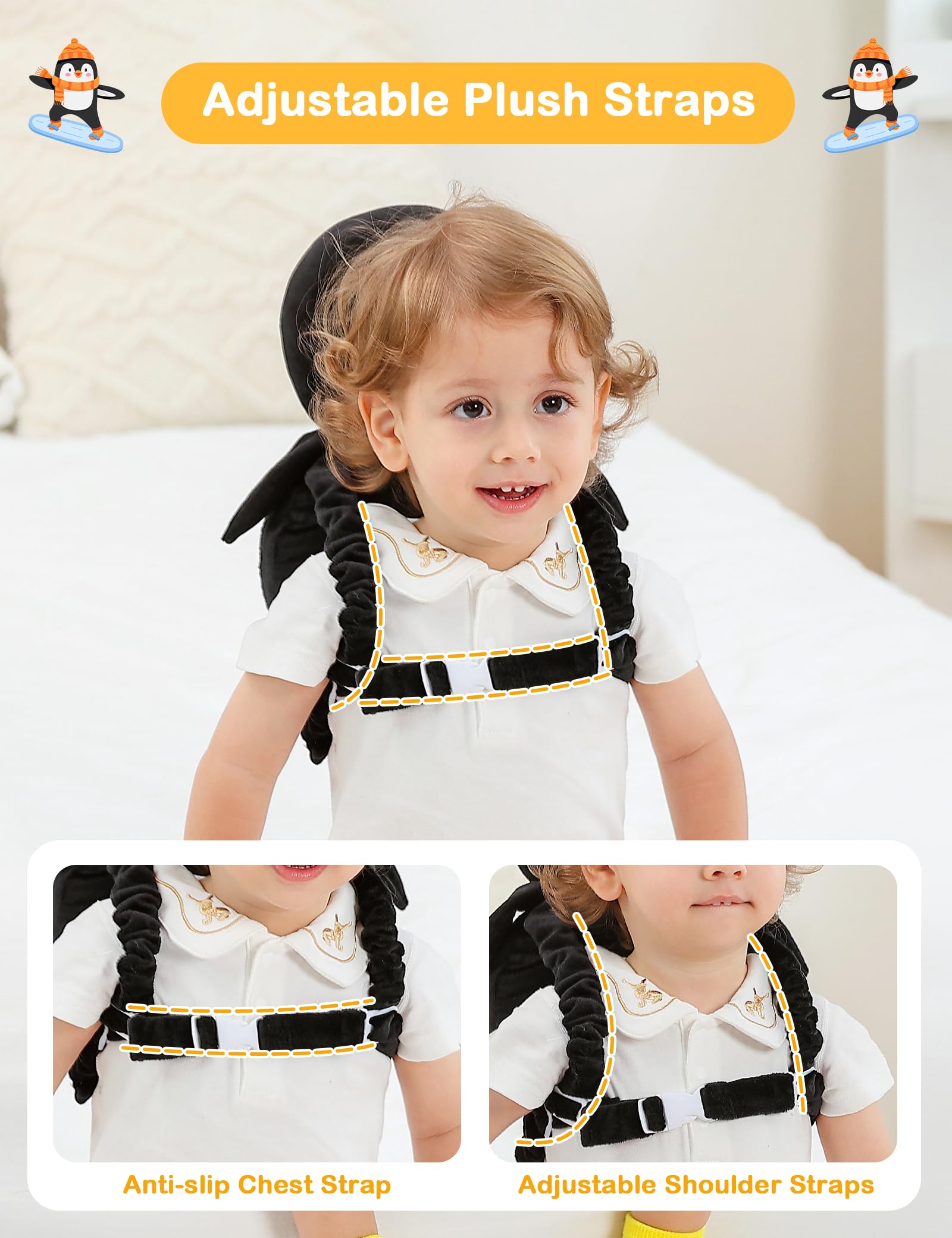 JunNeng cartoon animals design with penguin for playful learning.