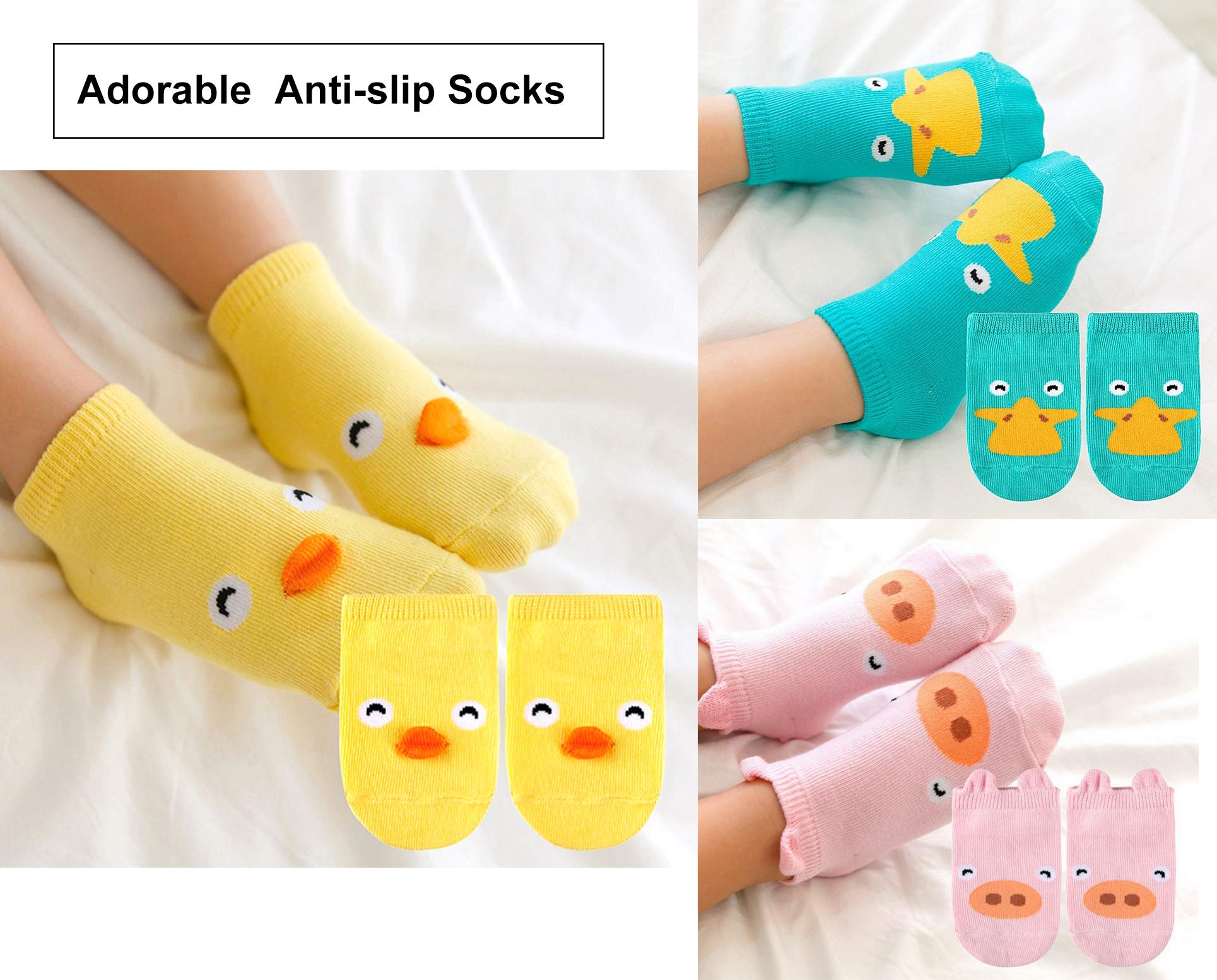 Light blue elephant set with knee pads and socks by JunNeng