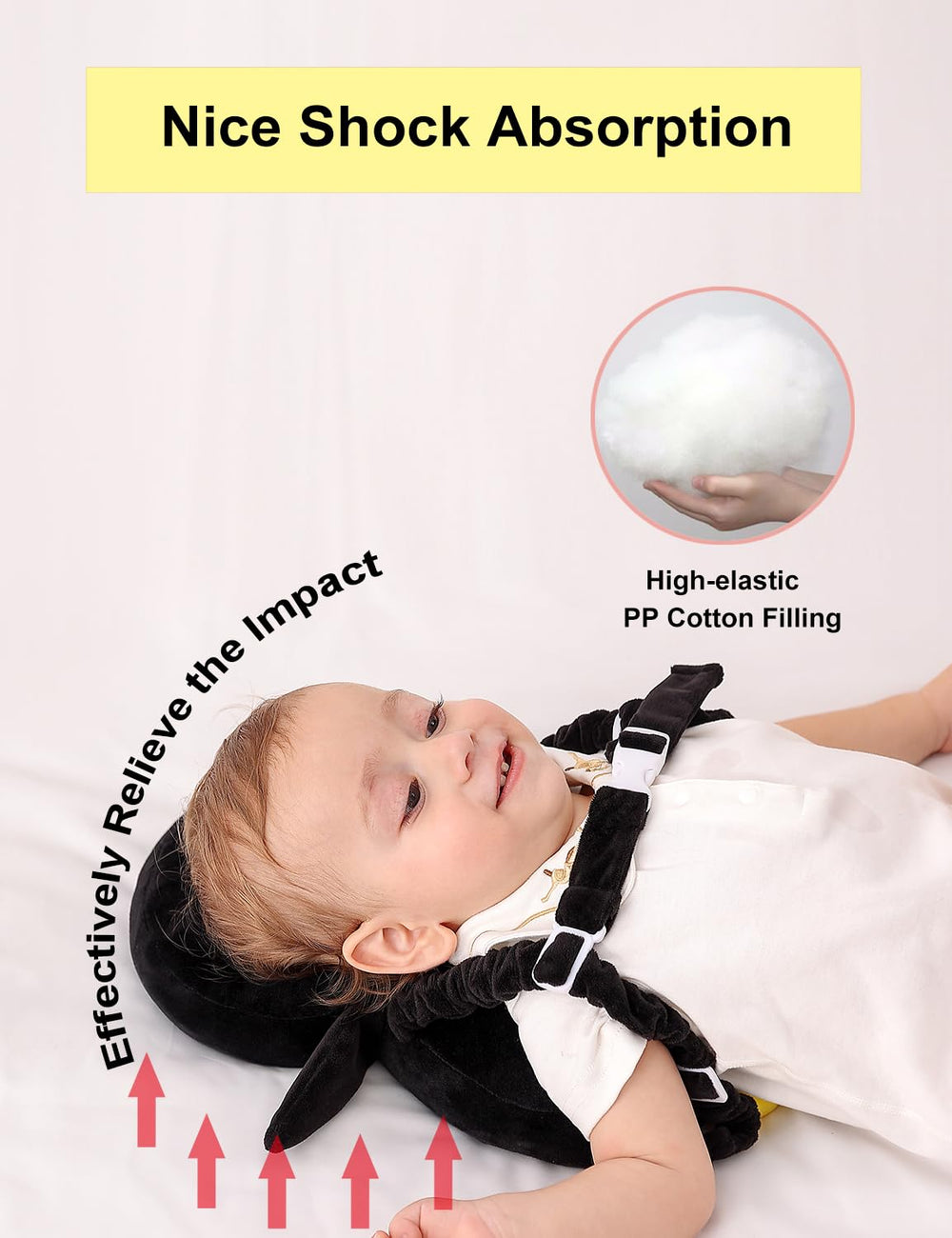 JunNeng Penguin anti-slip socks help prevent slips while learning to stand.