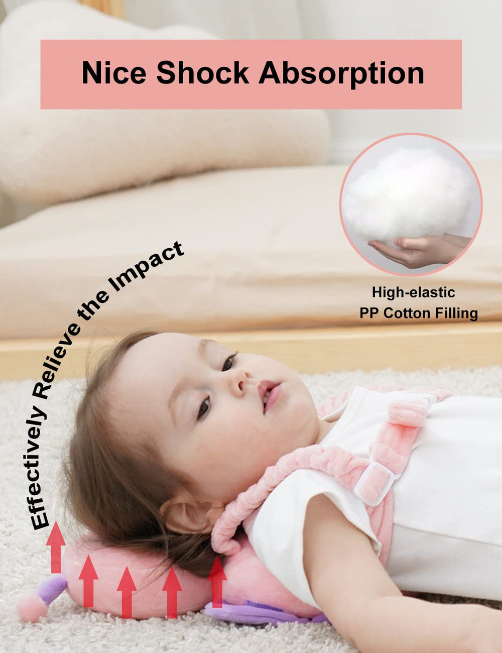 JunNeng soft crystal velvet material provides gentle touch on baby skin.