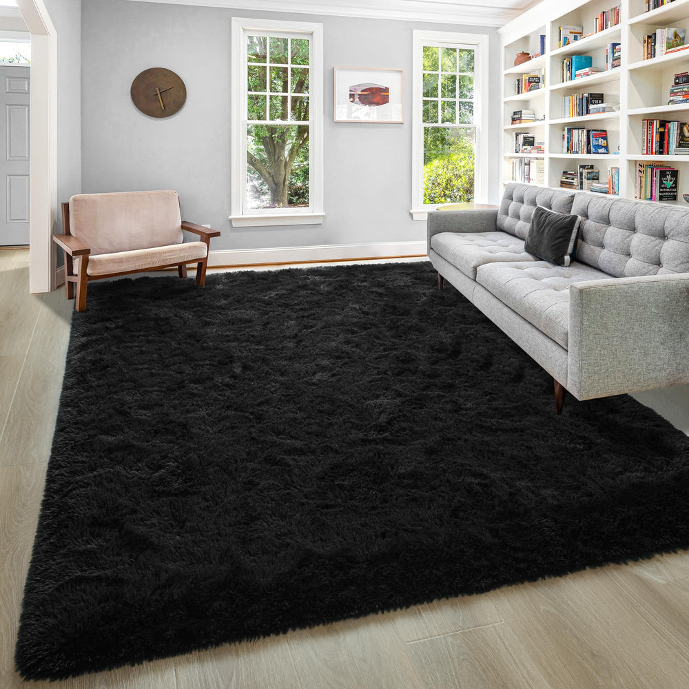Junovo non-slip bottom dots keep rug in place in kids’ rooms.