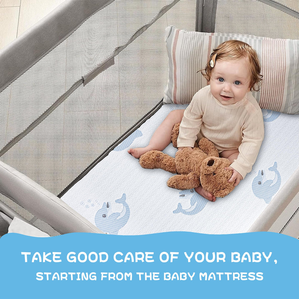 JUNYOHOA breathable mattress supports gentle transitions from nap time to bedtime
